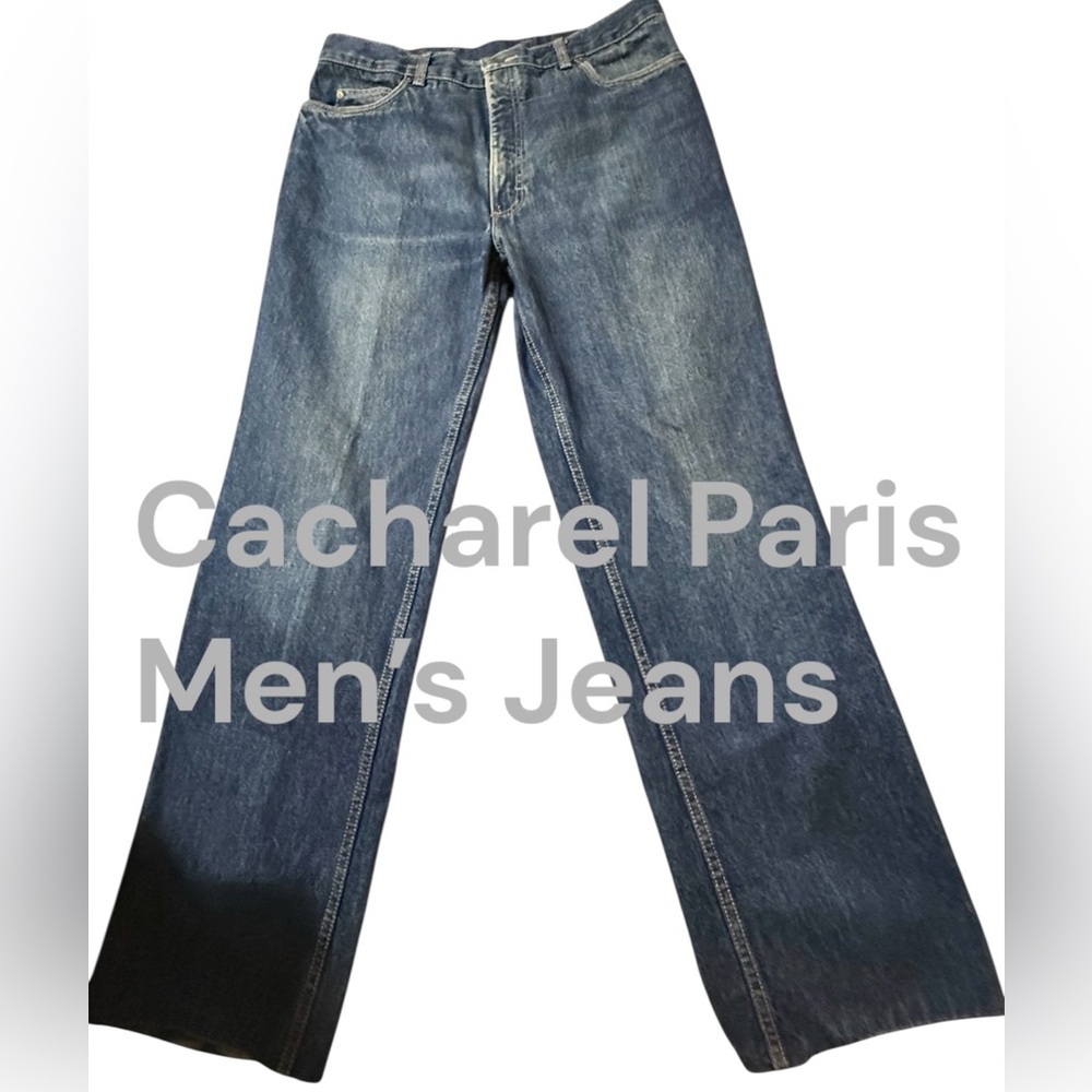 Men’s Jeans Size 36 X 34. Excellent Condition By Cacherel Paris